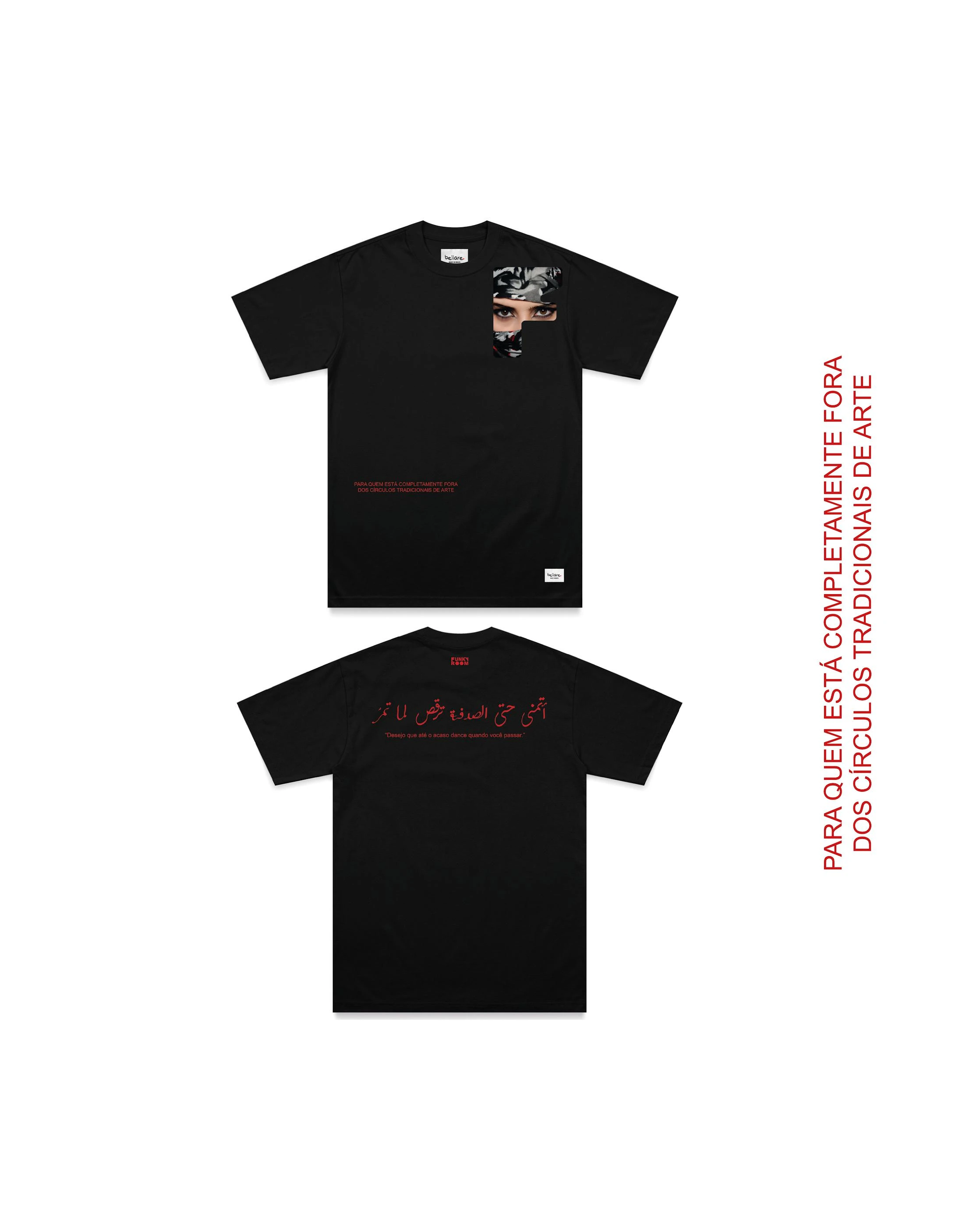 T Shirt Arabic — Black